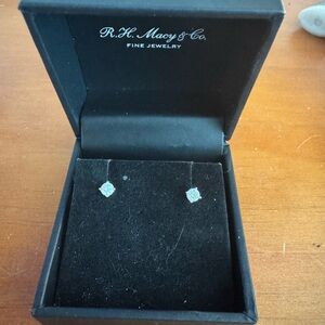 R.H. Macy & Co. Fine Jewelry Diamond Stud Earrings